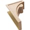 Ekena Millwork 12"W x 24"D x 36"H Classic Viola Rough Cedar Woodgrain TimberThane Corbel, Primed Tan CORUR12X24X36VIORCPR - alternate 6